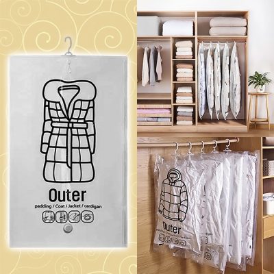 Viseće vakuumske vreće za pohranu - (4 kom) | VACUHANG