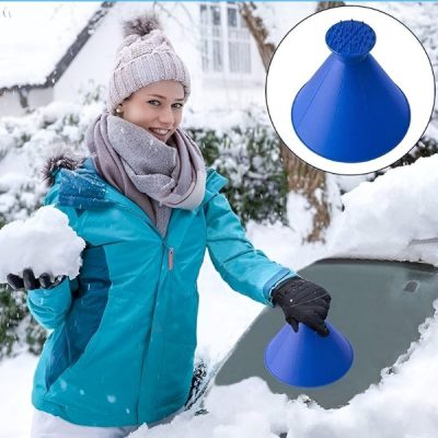 Strugač leda za auto + lijevak | ICYWIZARD