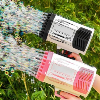 Pištolj za mjehuriće s 69 otvora LED | BUBBLEPUFF