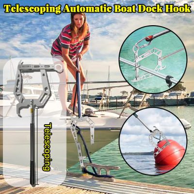 Teleskopska metalna kuka za brod | FASTDOCK
