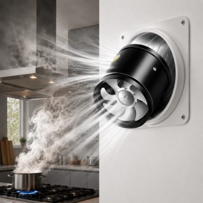 Ventilator za kuhinju, kupaonicu i ured - 160 m³/h ili 530 m³/h | VENTORIS